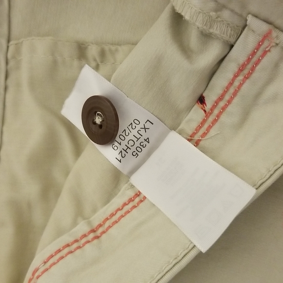 Aeropostale Size 31 Parrot Bermuda Short Khaki Tropical Bird Hawaiian - Picture 5 of 6